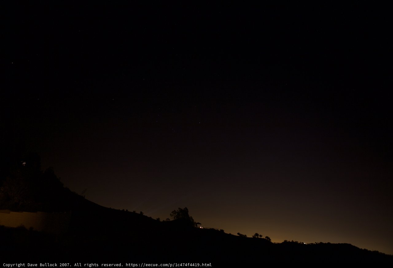 A Night Under the Shimmering Sky