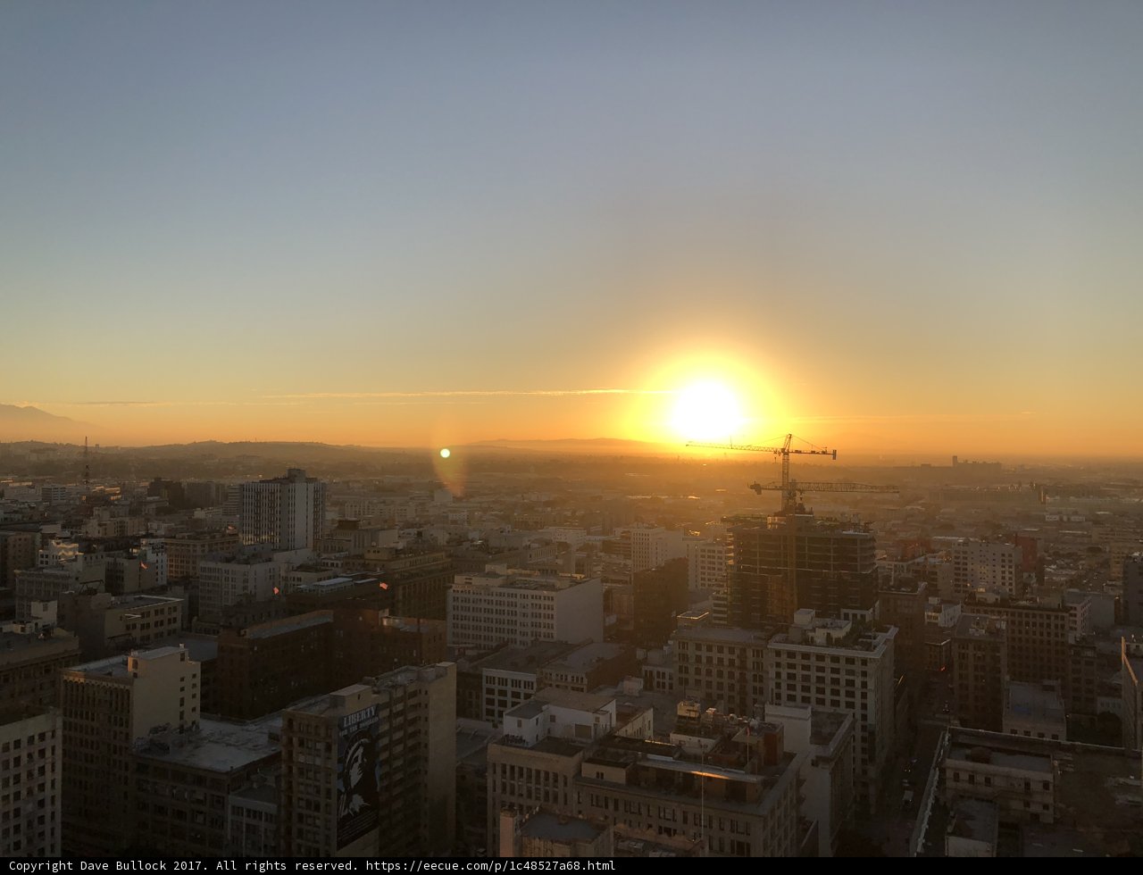 San Francisco's Golden Sunset