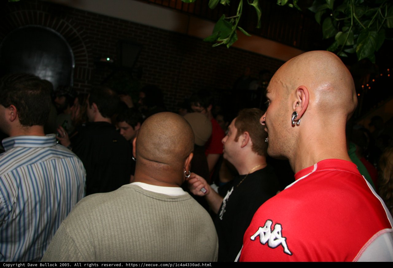 Bald Headed Don P at the Night Club