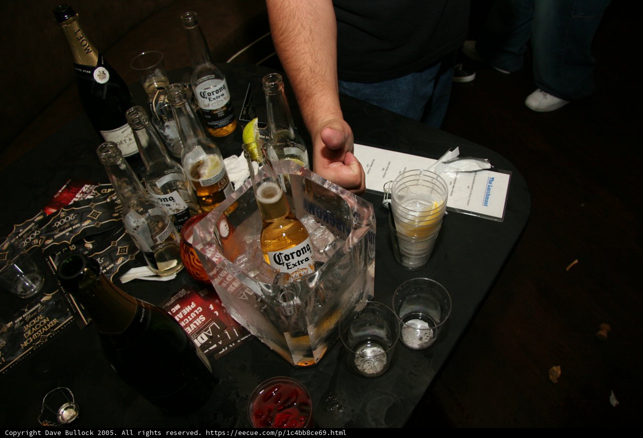 Pouring a Cold One