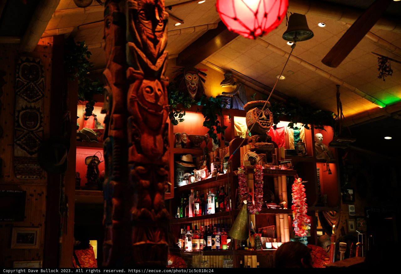 Eclectic Art Bar at Disneyland