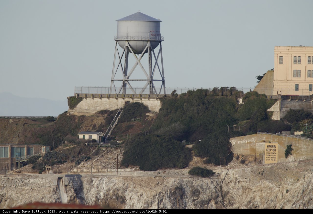 The Majestic Water Tower at Fort Mason