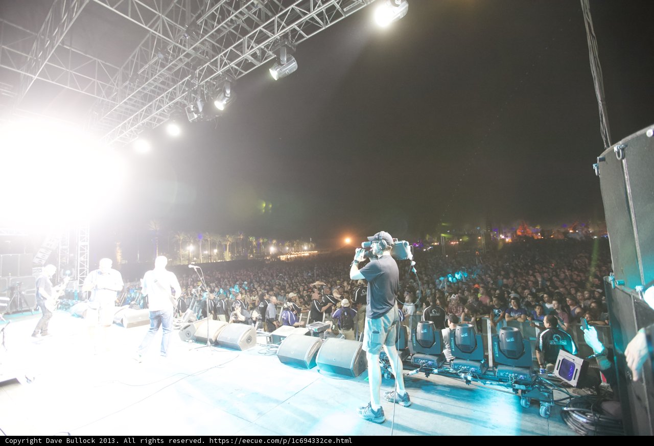 Energized Crowd at Coachella Concert