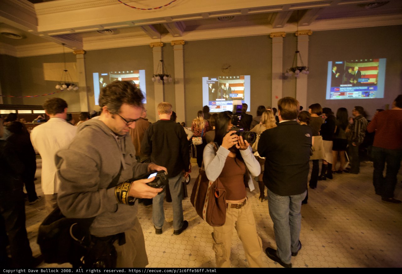 Capturing the Crowds on Election Day