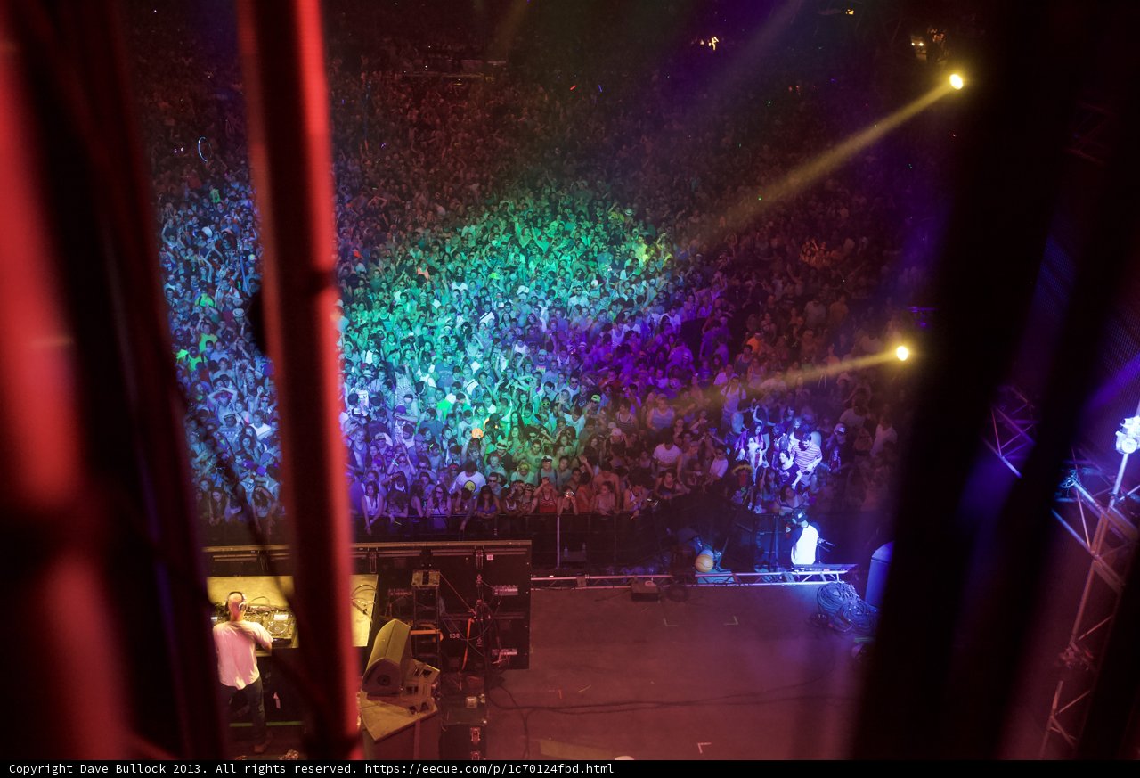 Light and Sound at Coachella