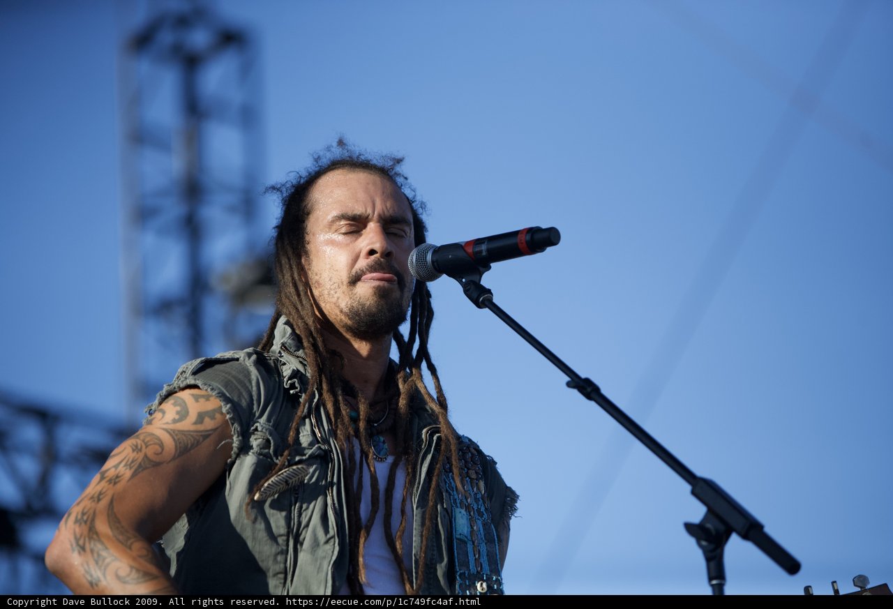 Michael Franti Rocks the Crowd at Coachella 2009