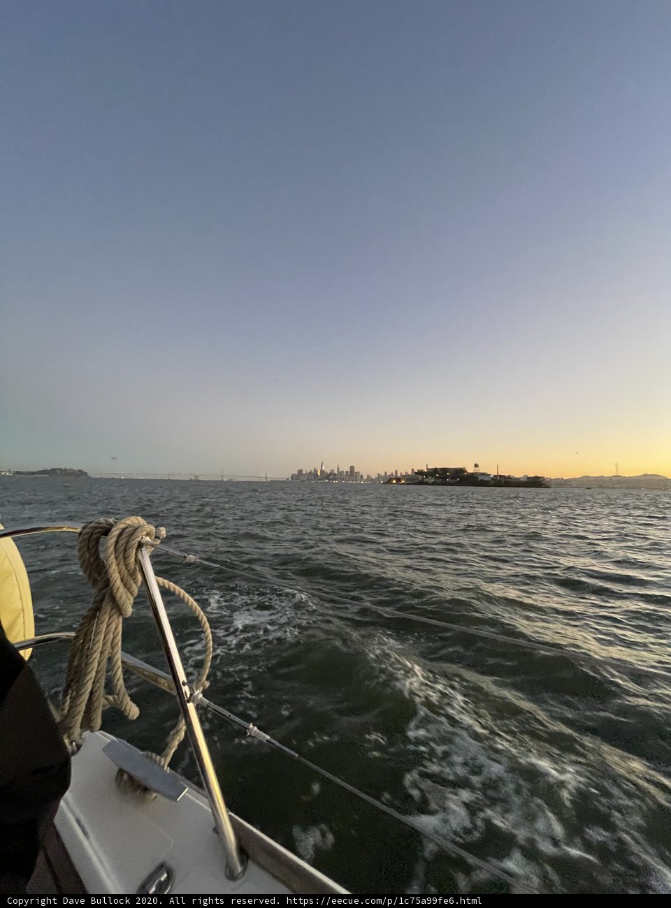Sunset Sail on San Francisco Bay