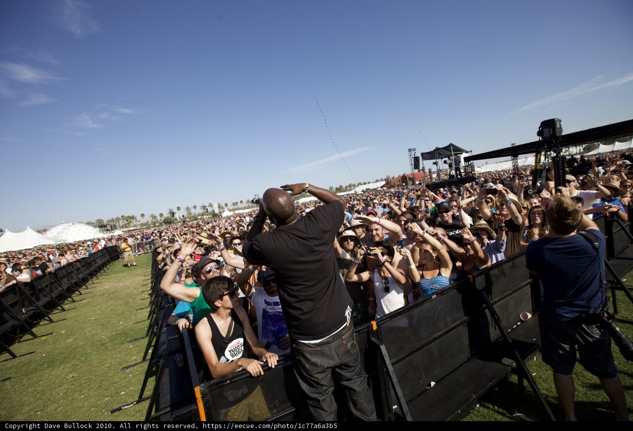 Coachella Crowd Goes Wild