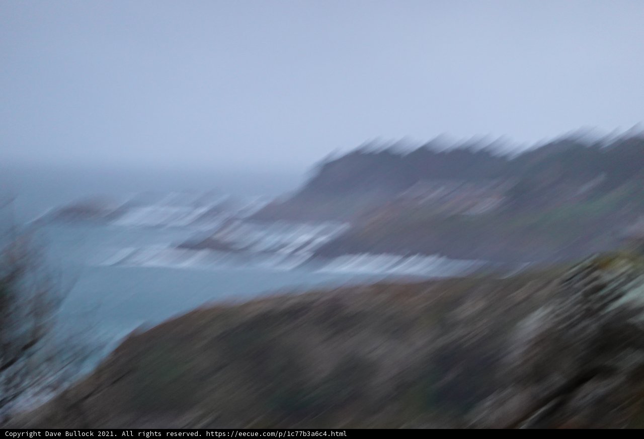 Blurry Coastal Wonderland