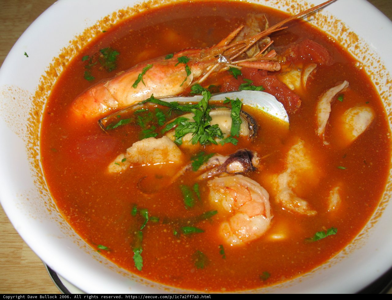 Seafood Curry Soup