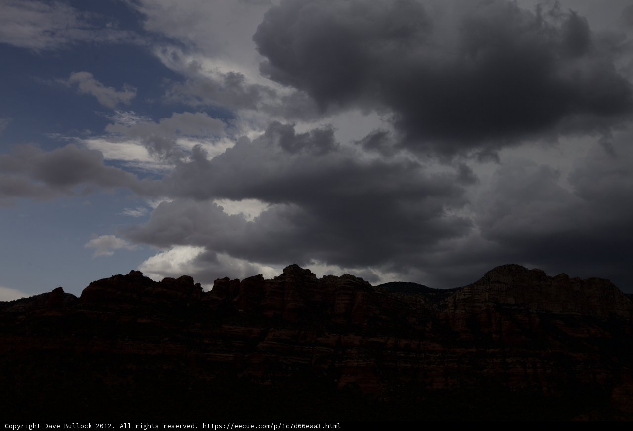 Moody Skies over Sedona