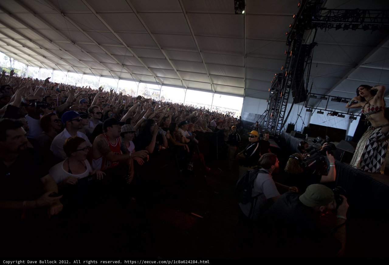 An Electrifying Night at Coachella