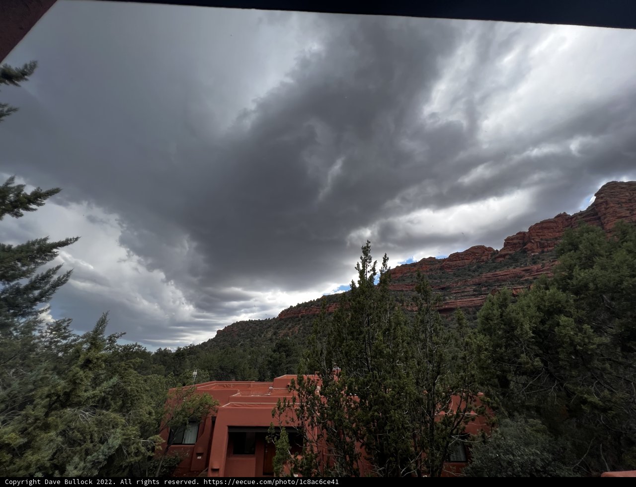 Stormy Sky Drama in Sedona