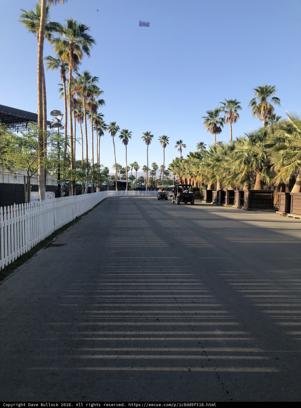 Fenced in Summer Road