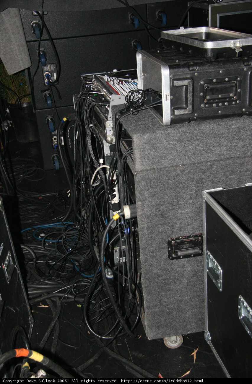 Room Full of Electronics and Computer Hardware