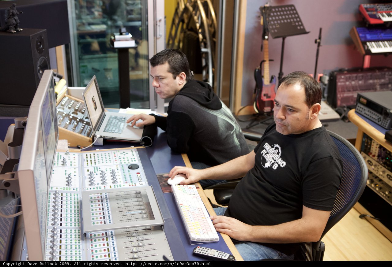 Recording Session with Crystal Method