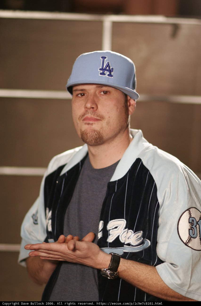 The Ballplayer in Blue and White