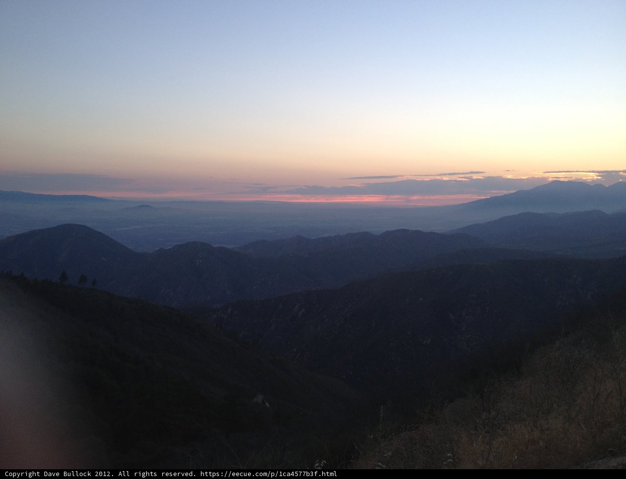 Majestic Mountain Sunset