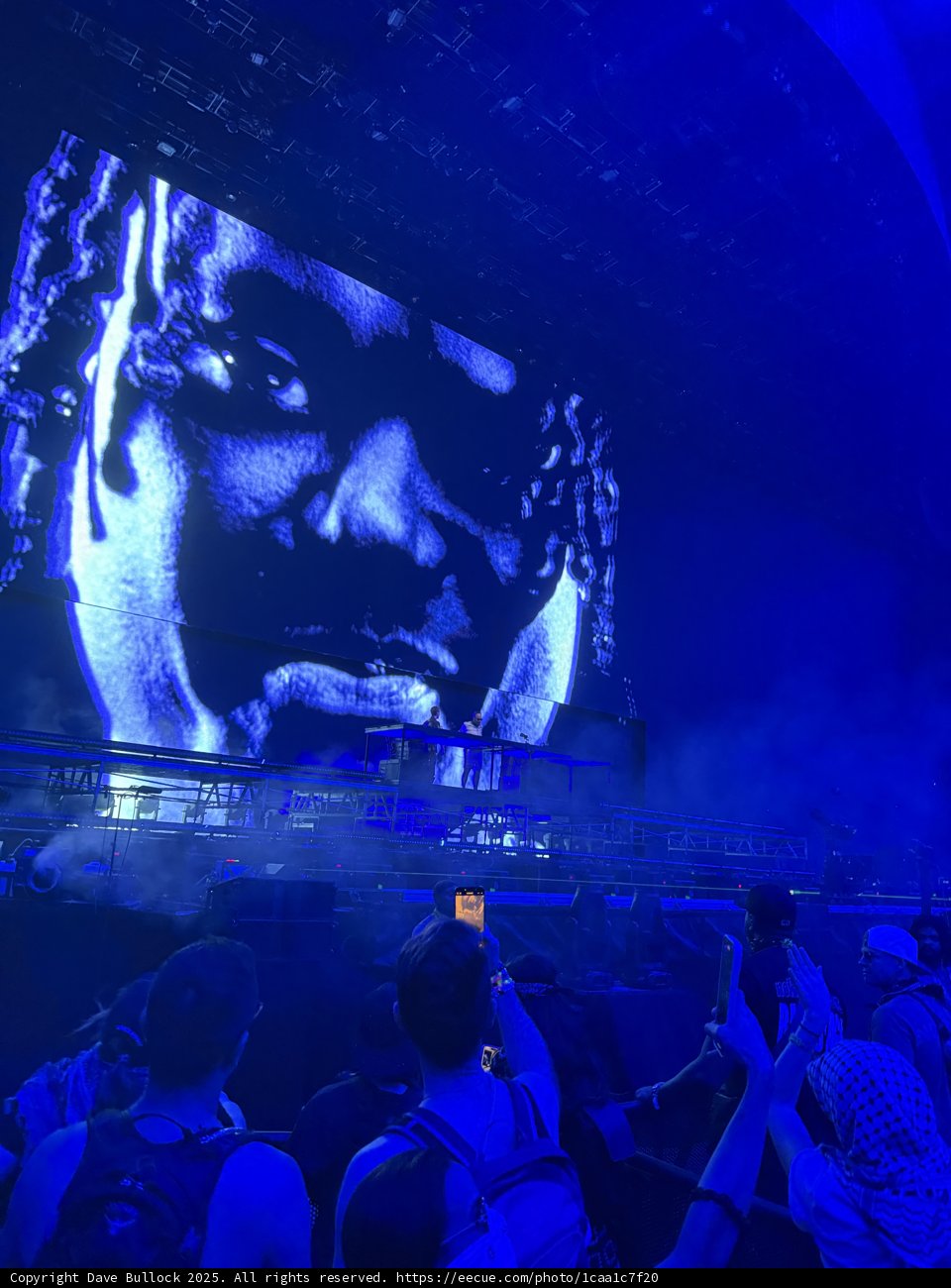 Electric Vibes and Illuminated Faces