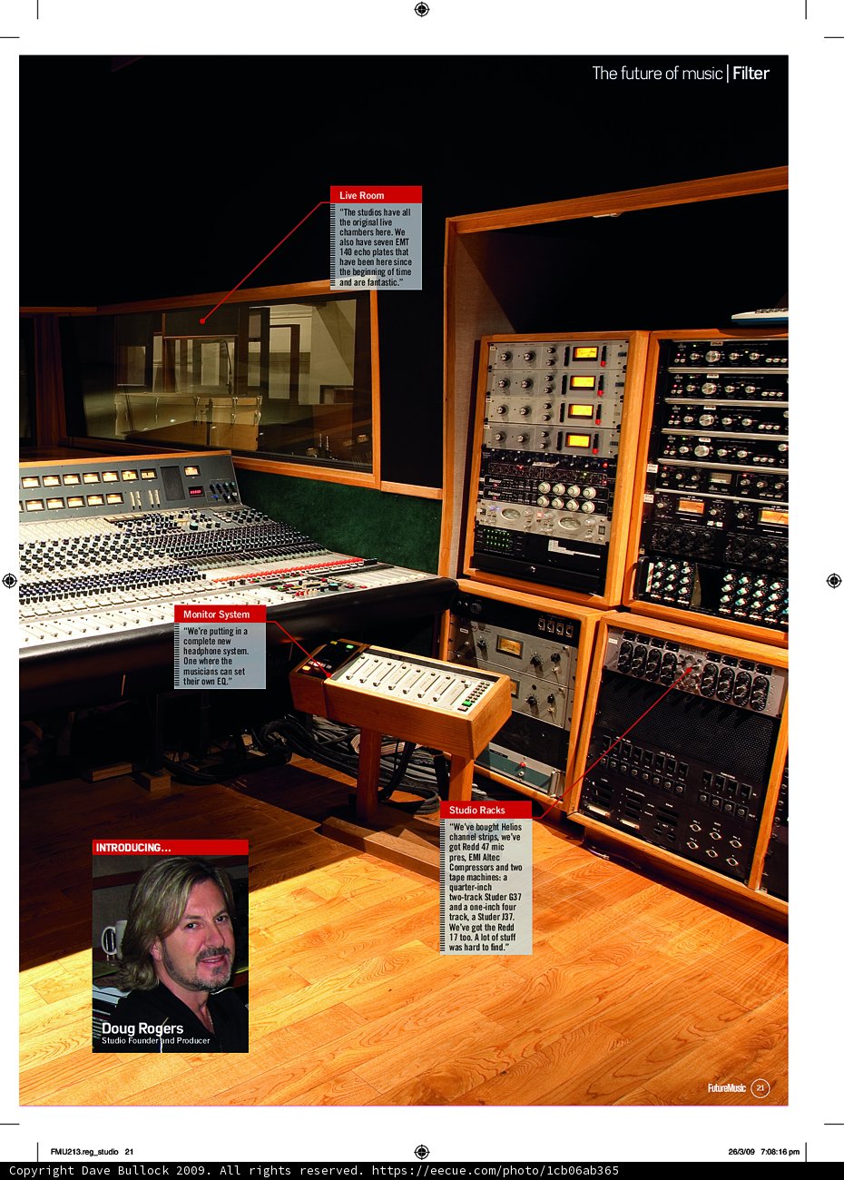 Mixing Music in the Studio
