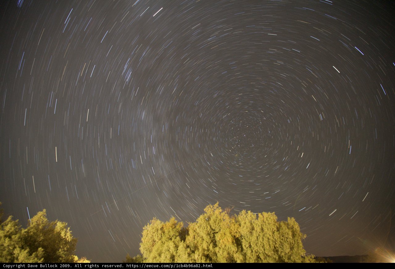 Starry Night in Death Valley