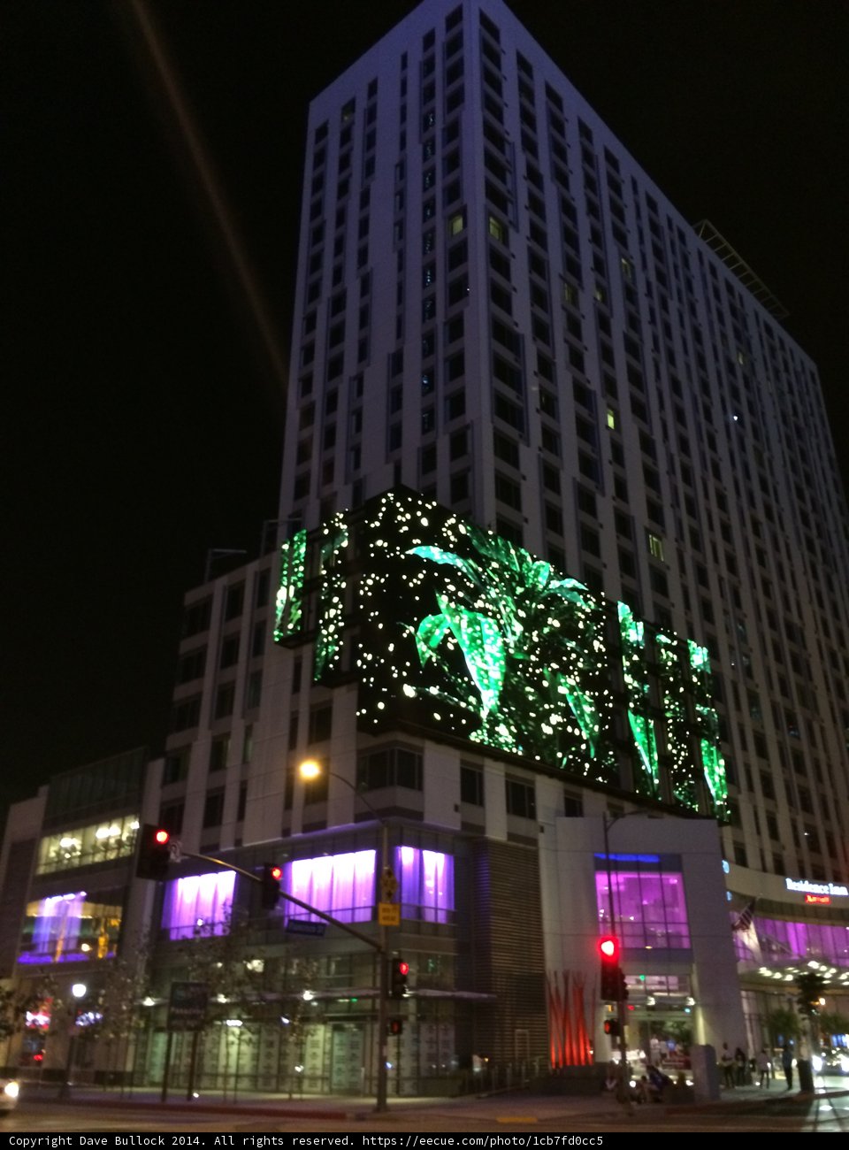 Metropolis Tower with Green Screen