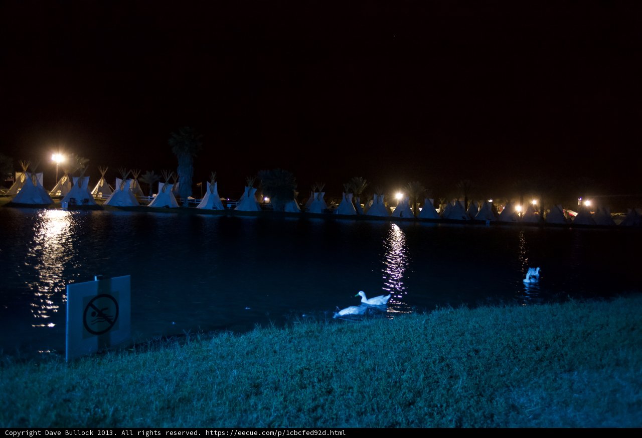 Nightfall on the Lake