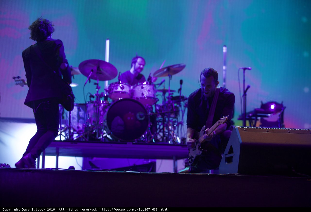The Strokes rock out to a crowd in London
