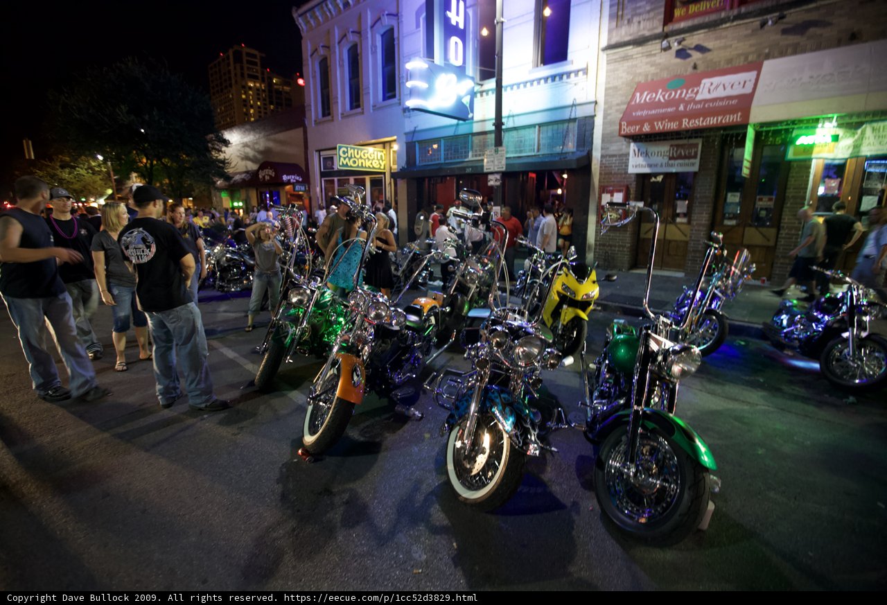A Night of Motorcycles