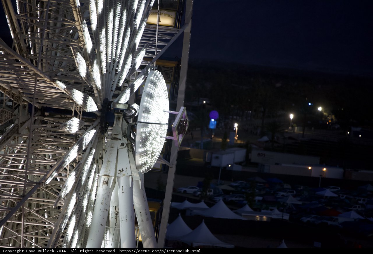 Nighttime Fun on the Ferris Wheel
