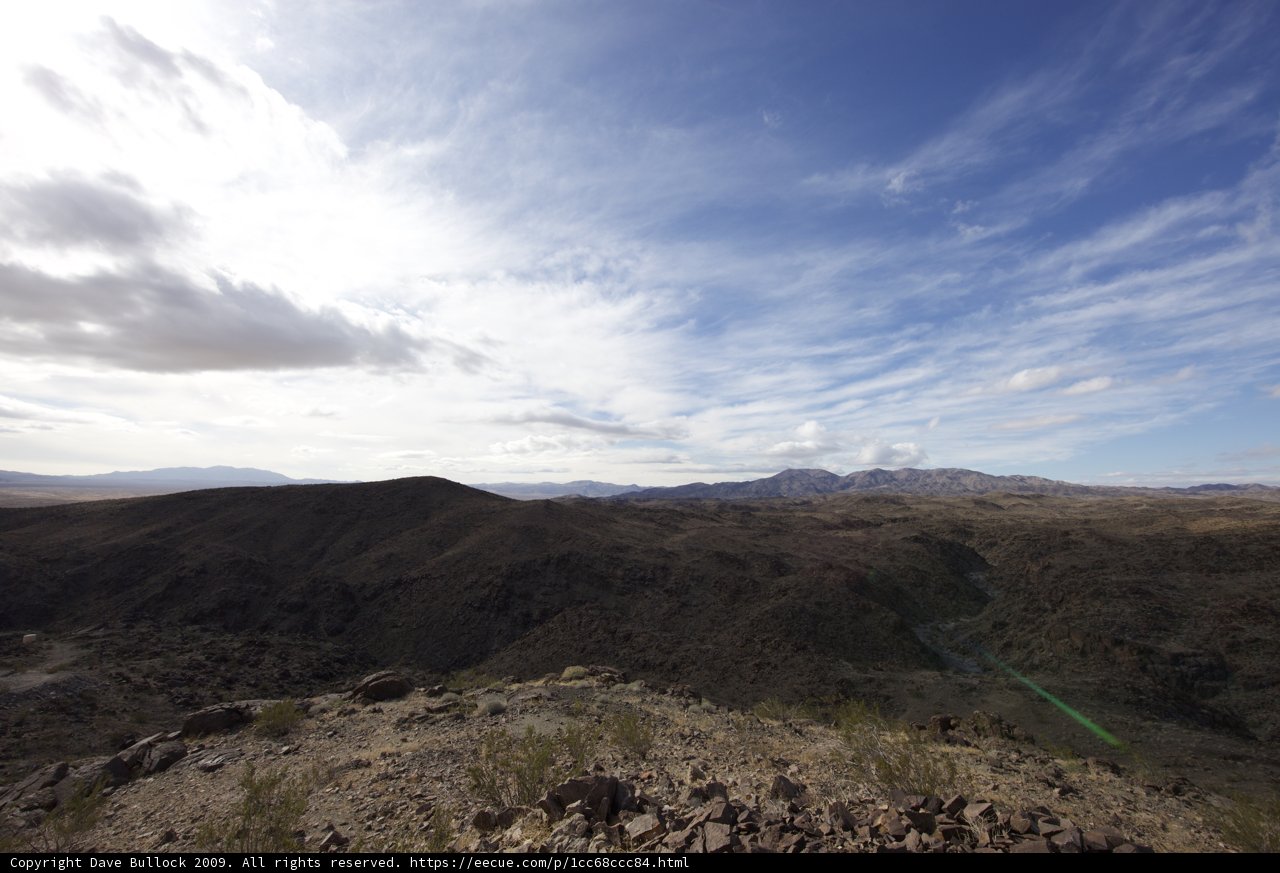 Panoramic View of the Joshua Tree Plateau