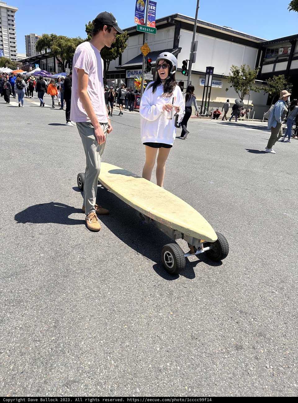 Skating through San Francisco