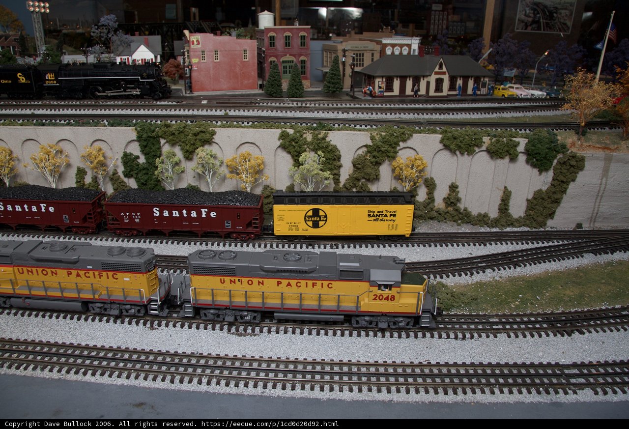 Miniature Railway in Motion