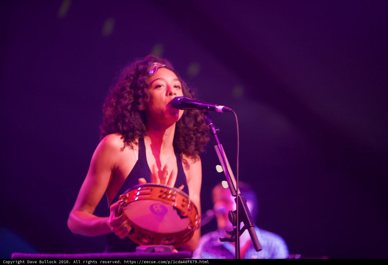 Corinne Bailey Rae rocking the Coachella Stage