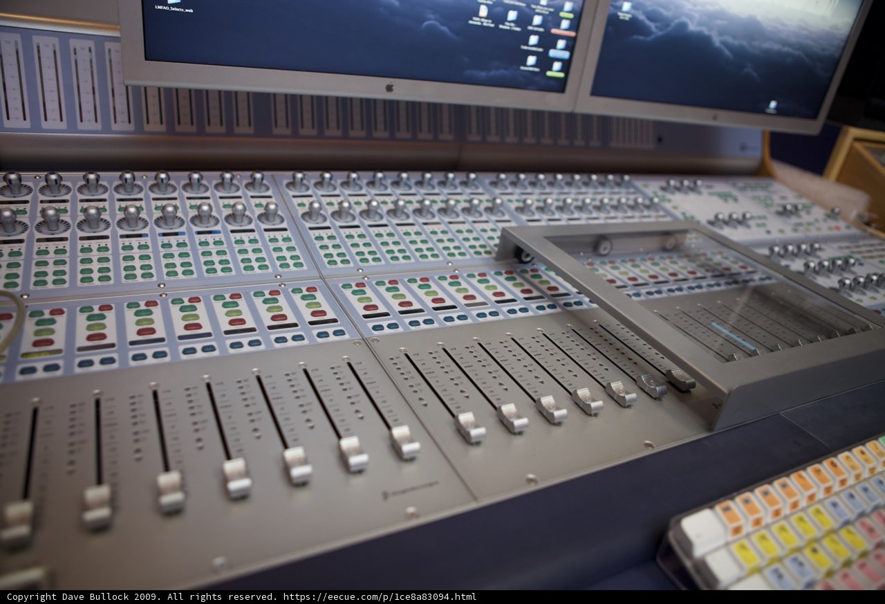 Crystal Method Mixing Board and Computer Setup