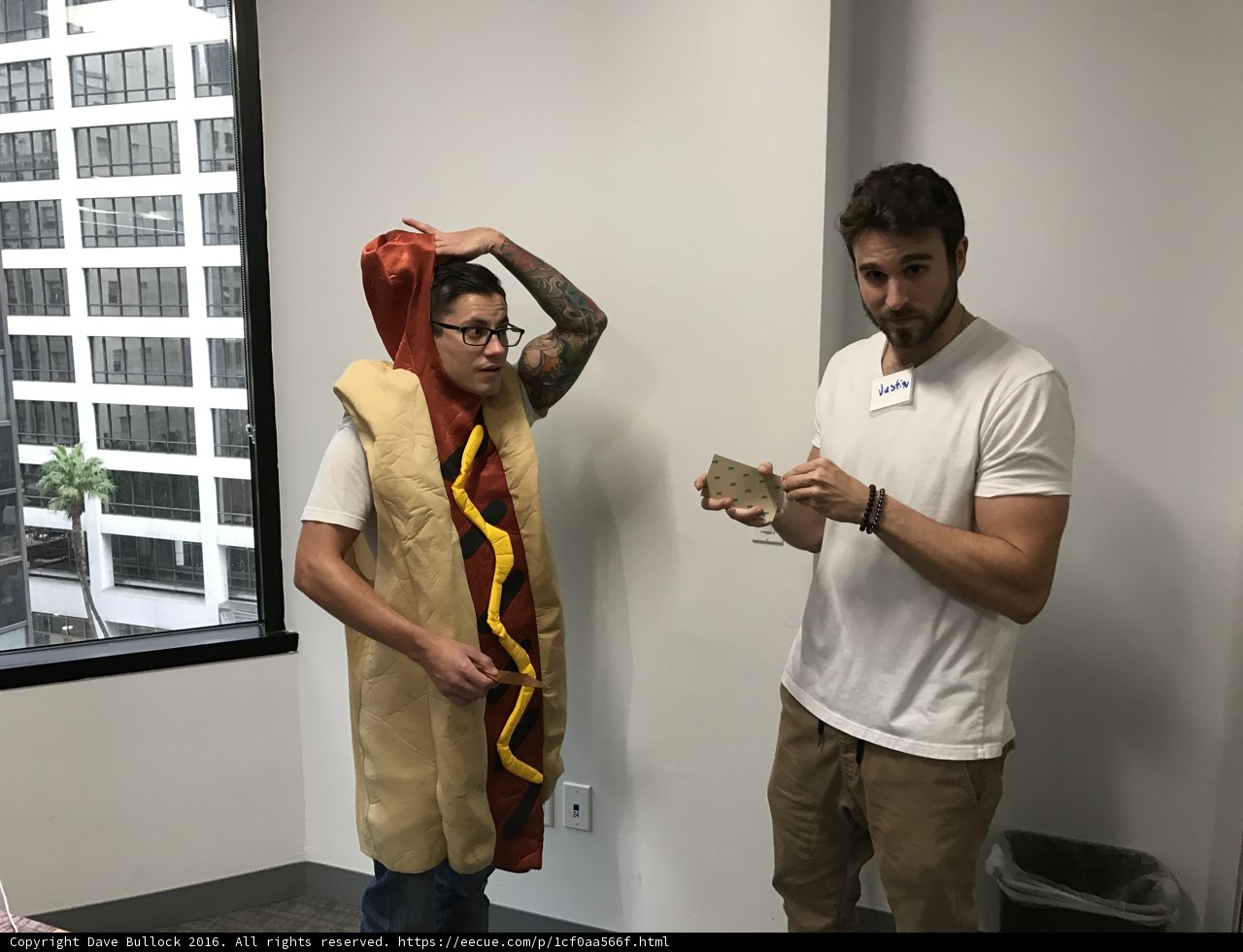 Hot Dogs in the Office