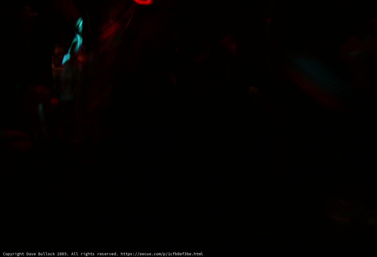 Red Glow in the Night