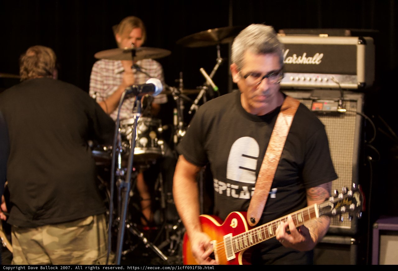 Rocking the Stage: A Band's High-Energy Performance