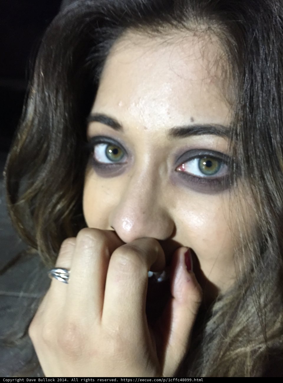 Ring on her finger