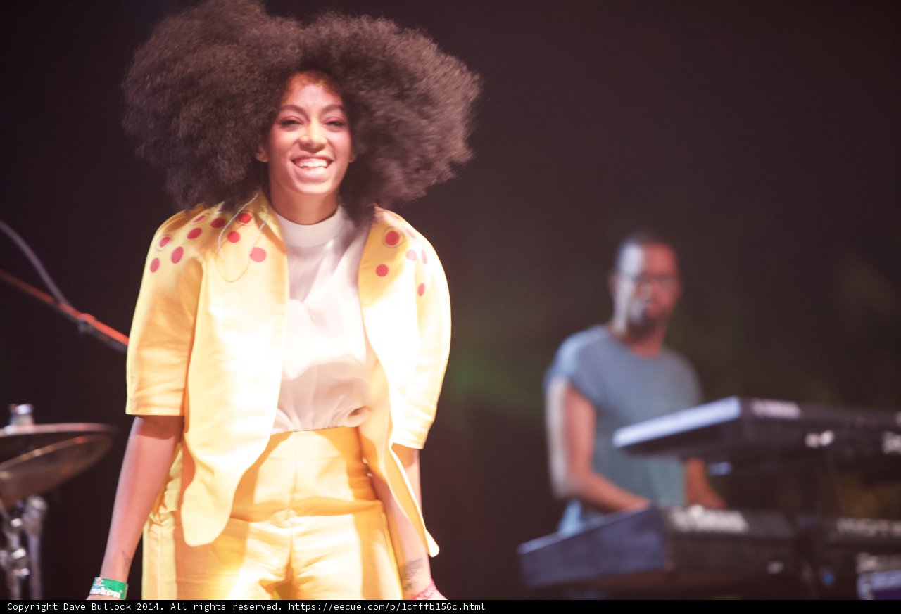 Solange's Smiling Afro