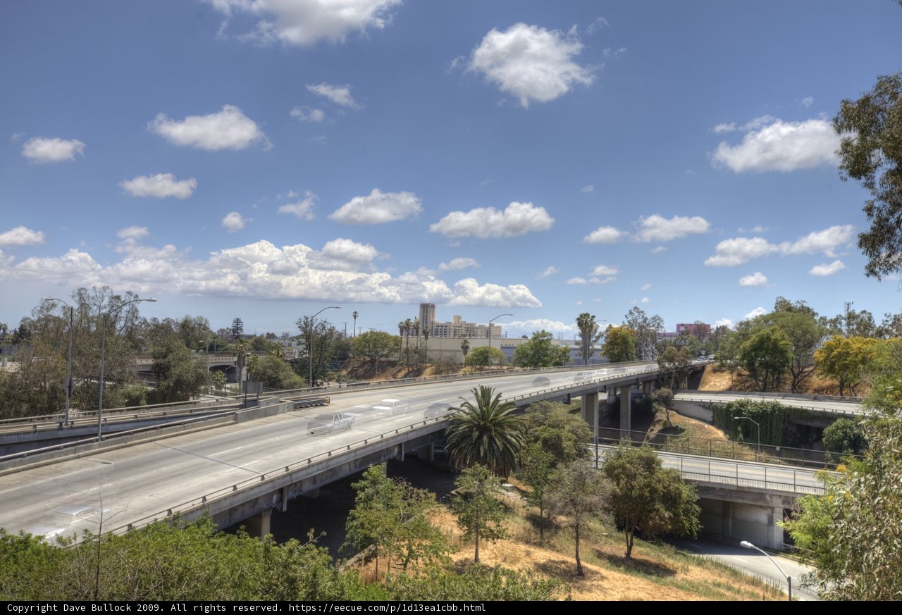 Freeway Overpass in the City