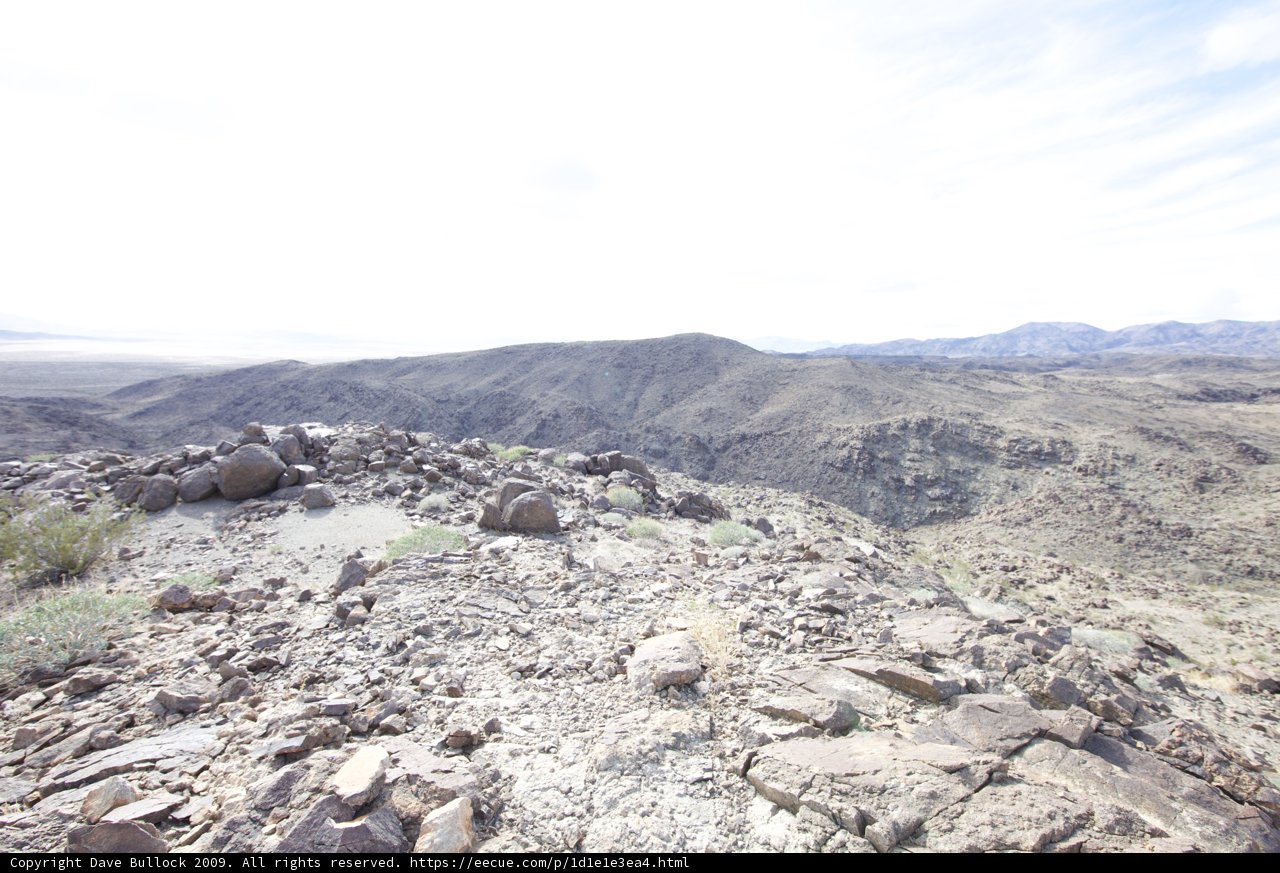 Rocky Wilderness with Mountain Range