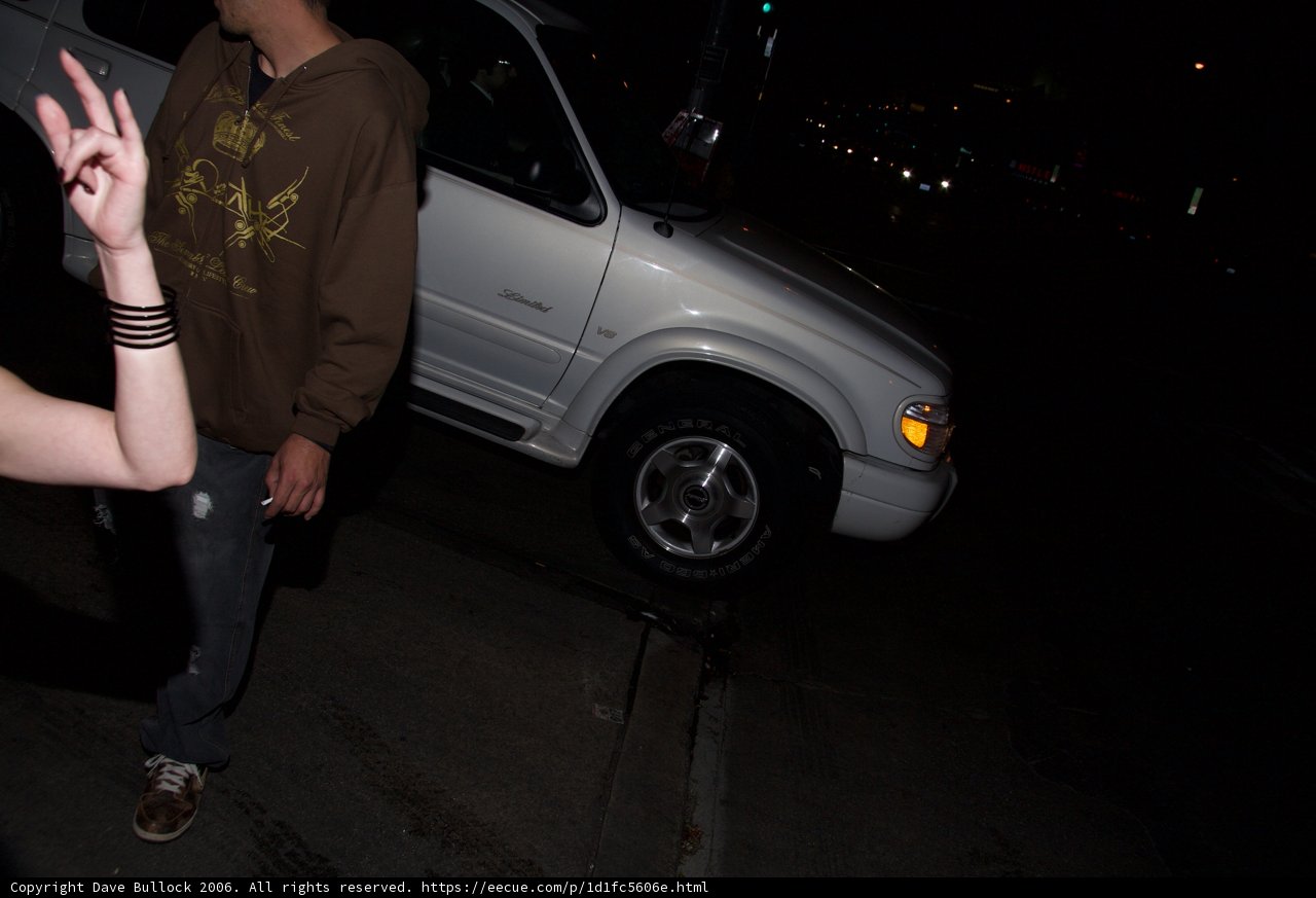 Brown Shirted Woman Poses with Car Wheel