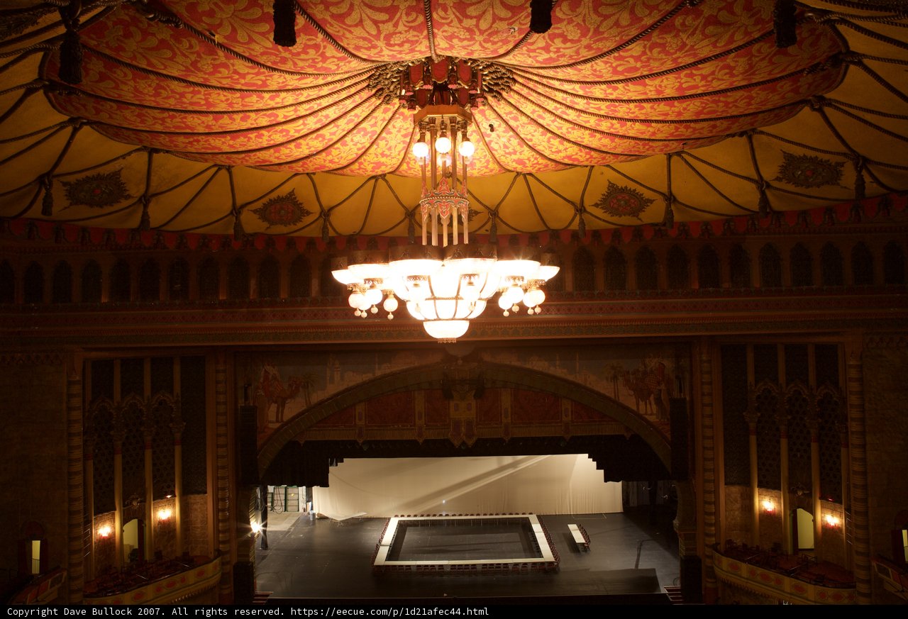 Grand Chandelier in a Theatre