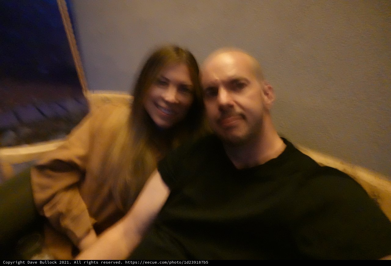 Intimate Couple Portrait on Couch