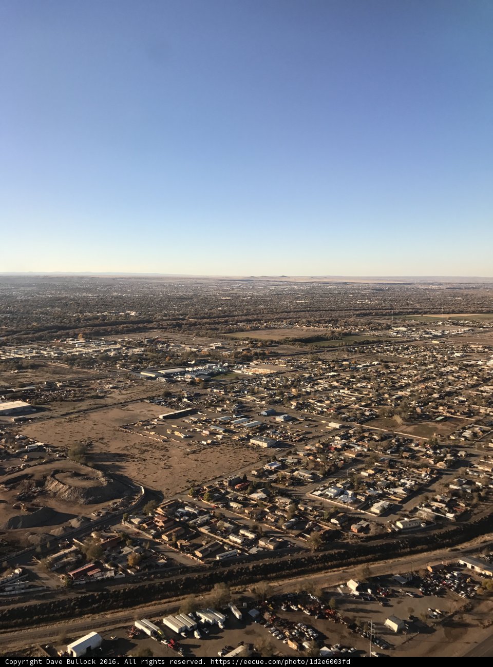 A Bird's Eye View of South Valley, New Mexico