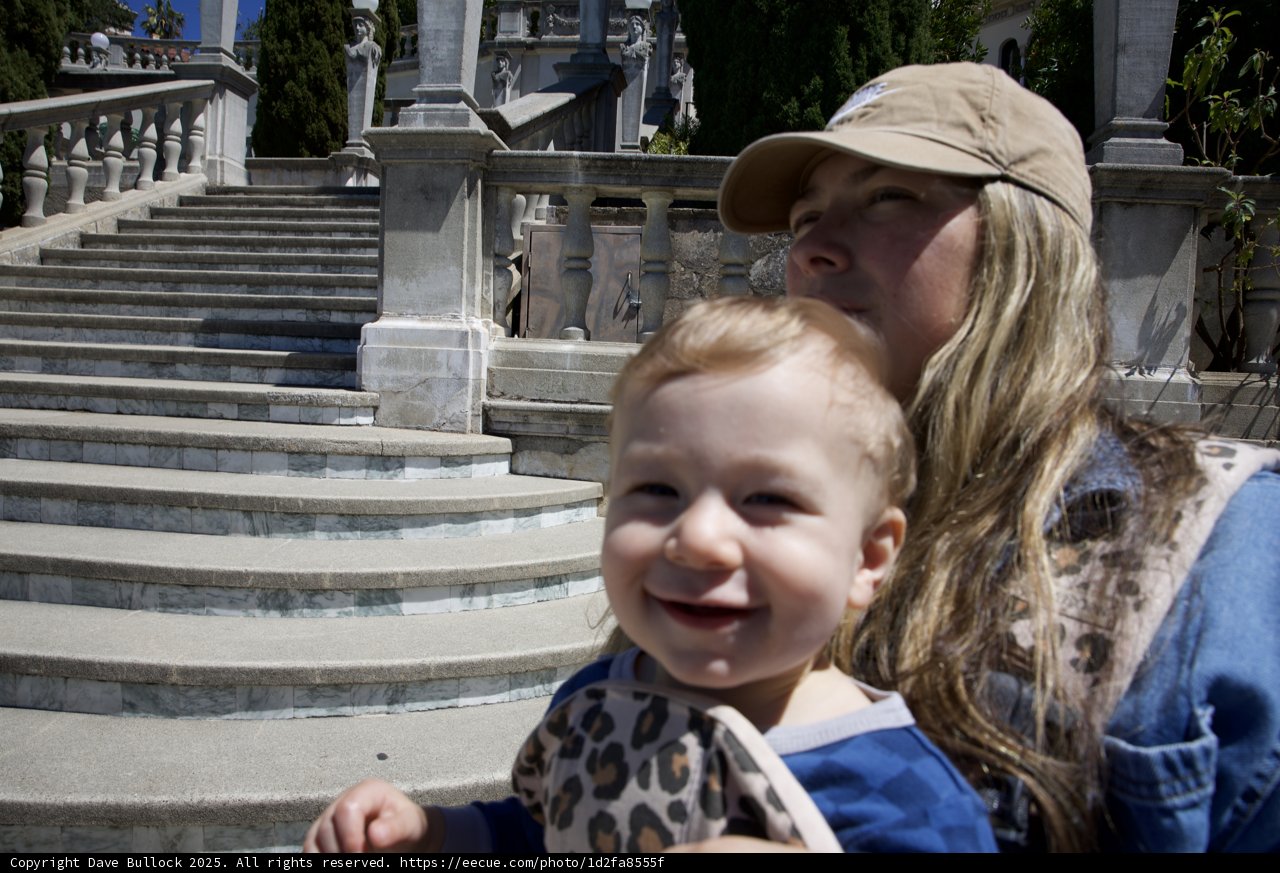 Sunny Smiles at Hearst Castle