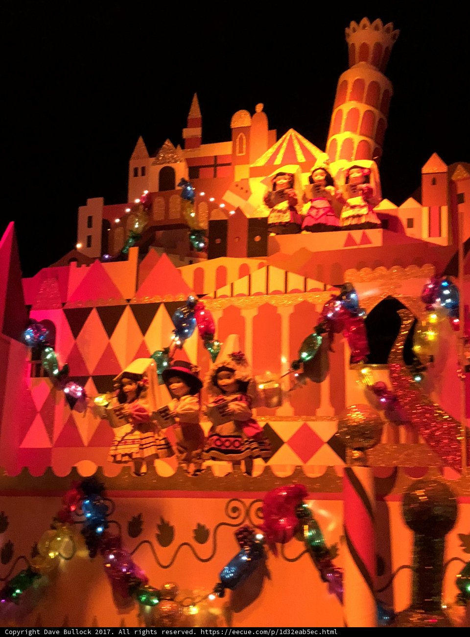 Disneyland's Magical Night Parade Float