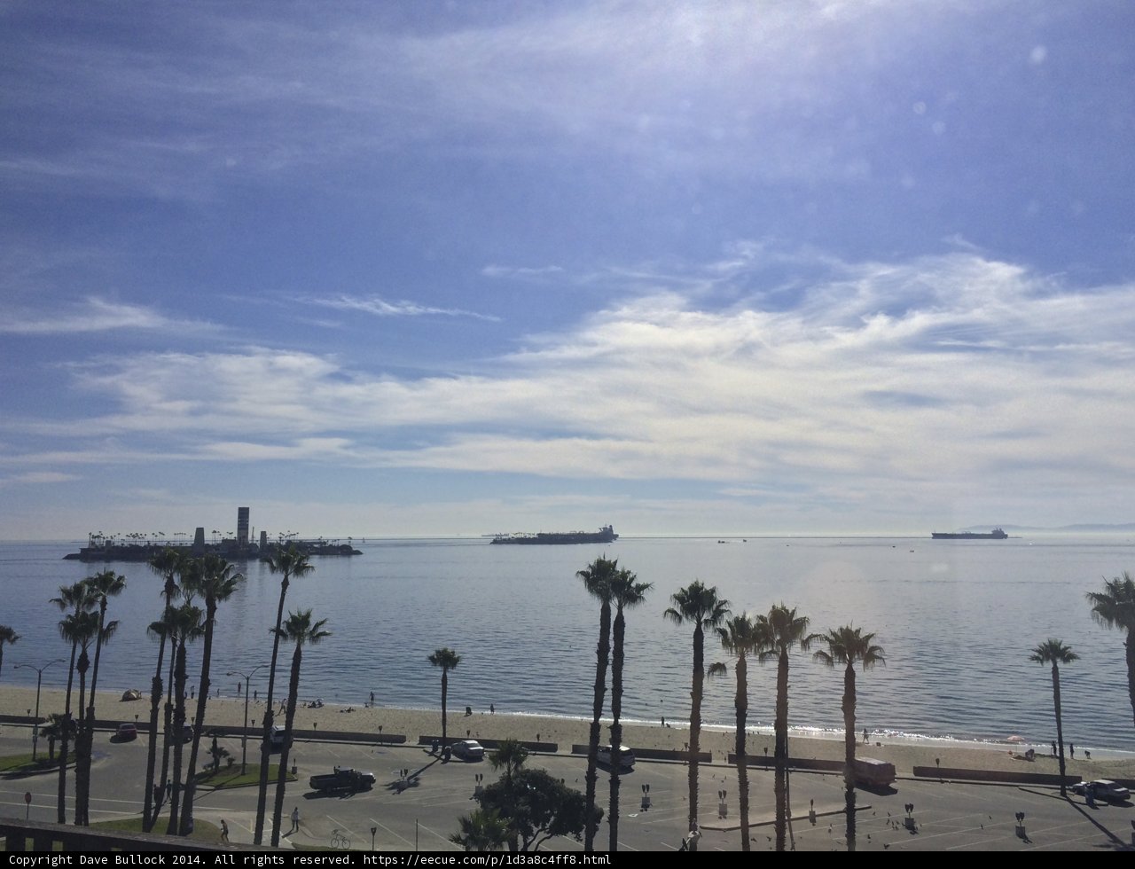 Serene Ocean View from Window