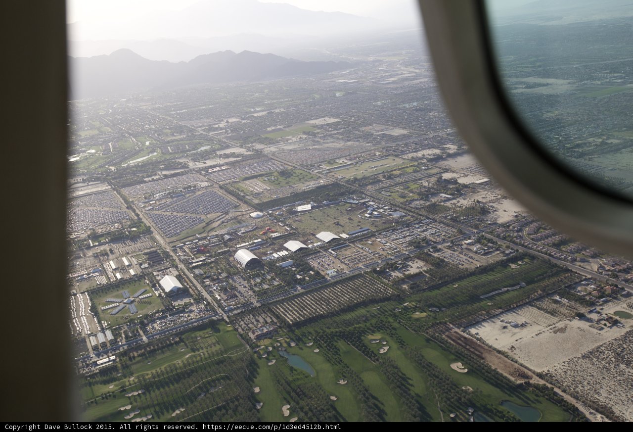 Aerial View of Urban Metropolis from Airplane Window